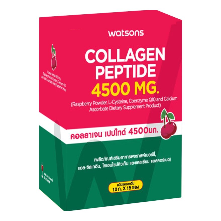Collagen Peptide 4500 mg. (Dietary Supplement Product) 15 sachets
