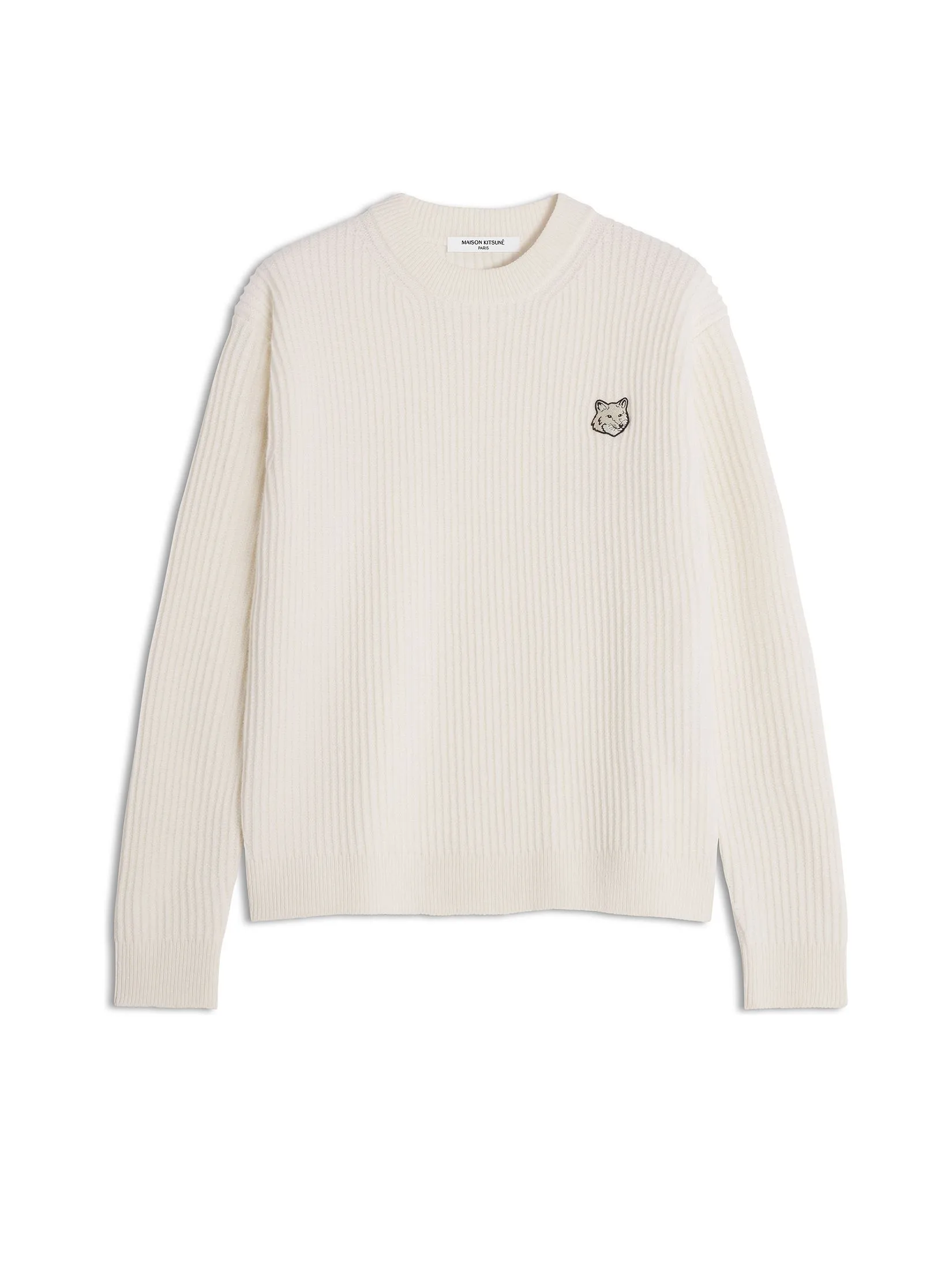 MAISON KITSUNÉ Men Jumper Fox Head Wool Ribbed