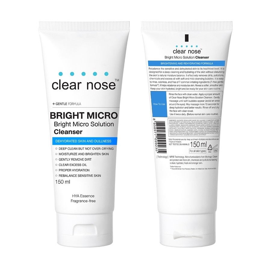 Clear Nose Bright Mirco Solution Cleanser 150 Ml.