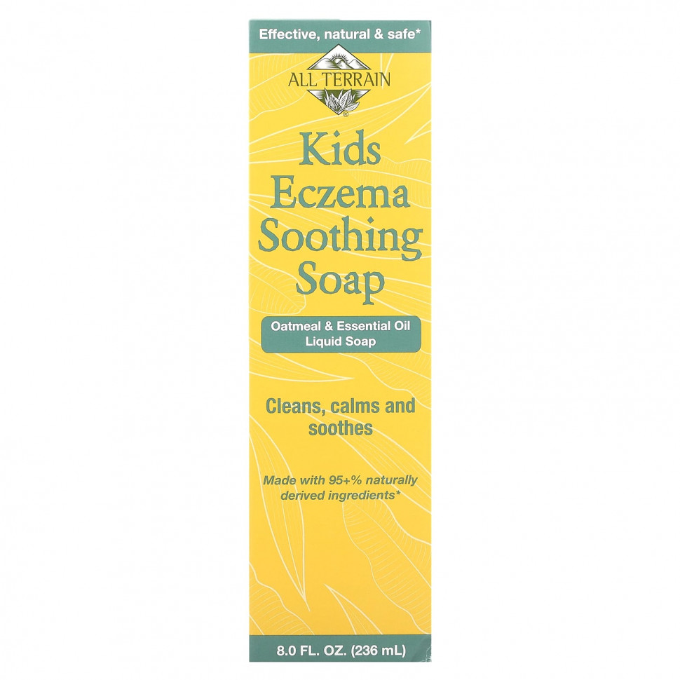 All Terrain, Детское успокаивающее мыло от экземы, 236 мл (8 жидк. Унций)