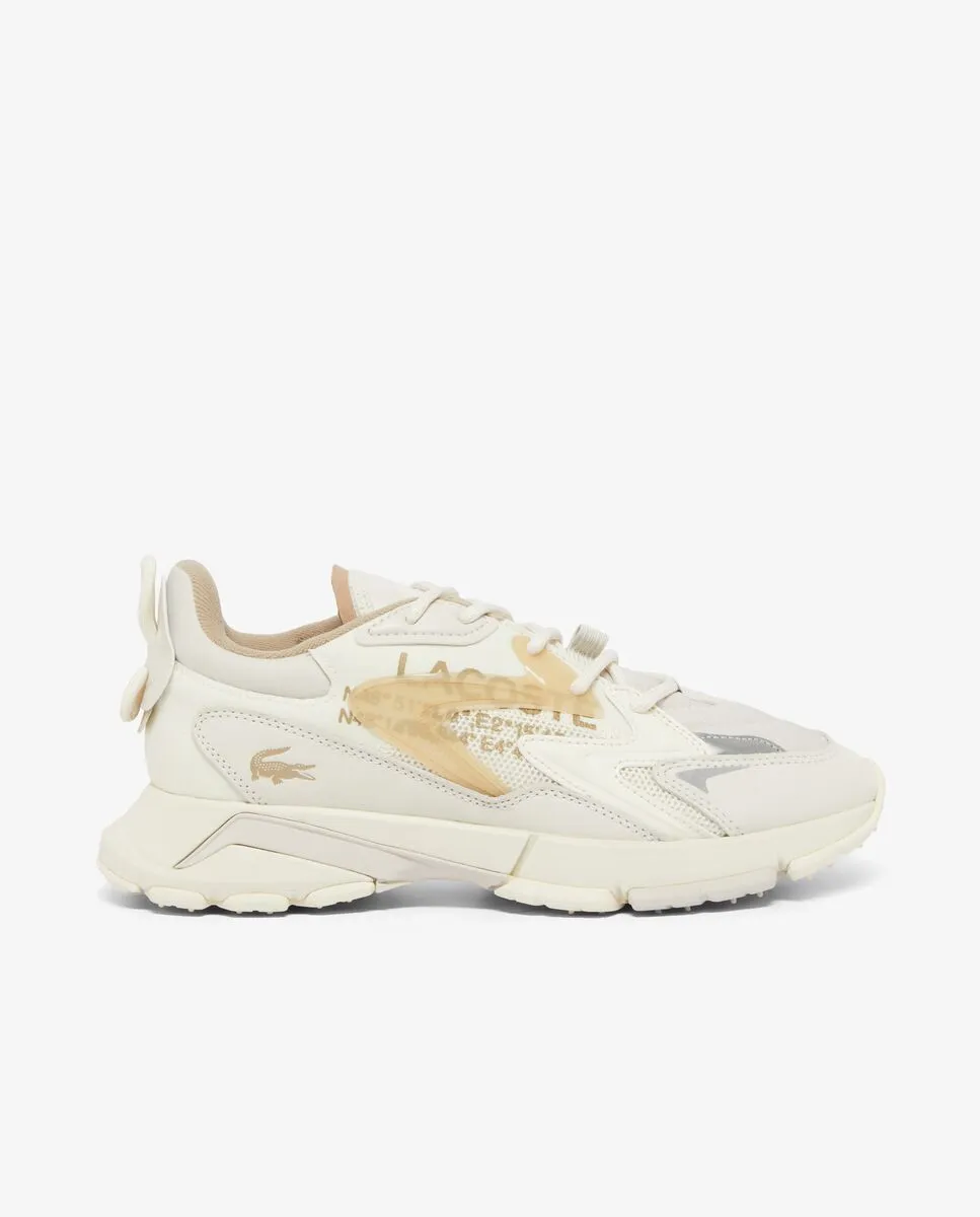 LACOSTE Men’s L003 Neo Tech Sneakers White Size - 10 UK