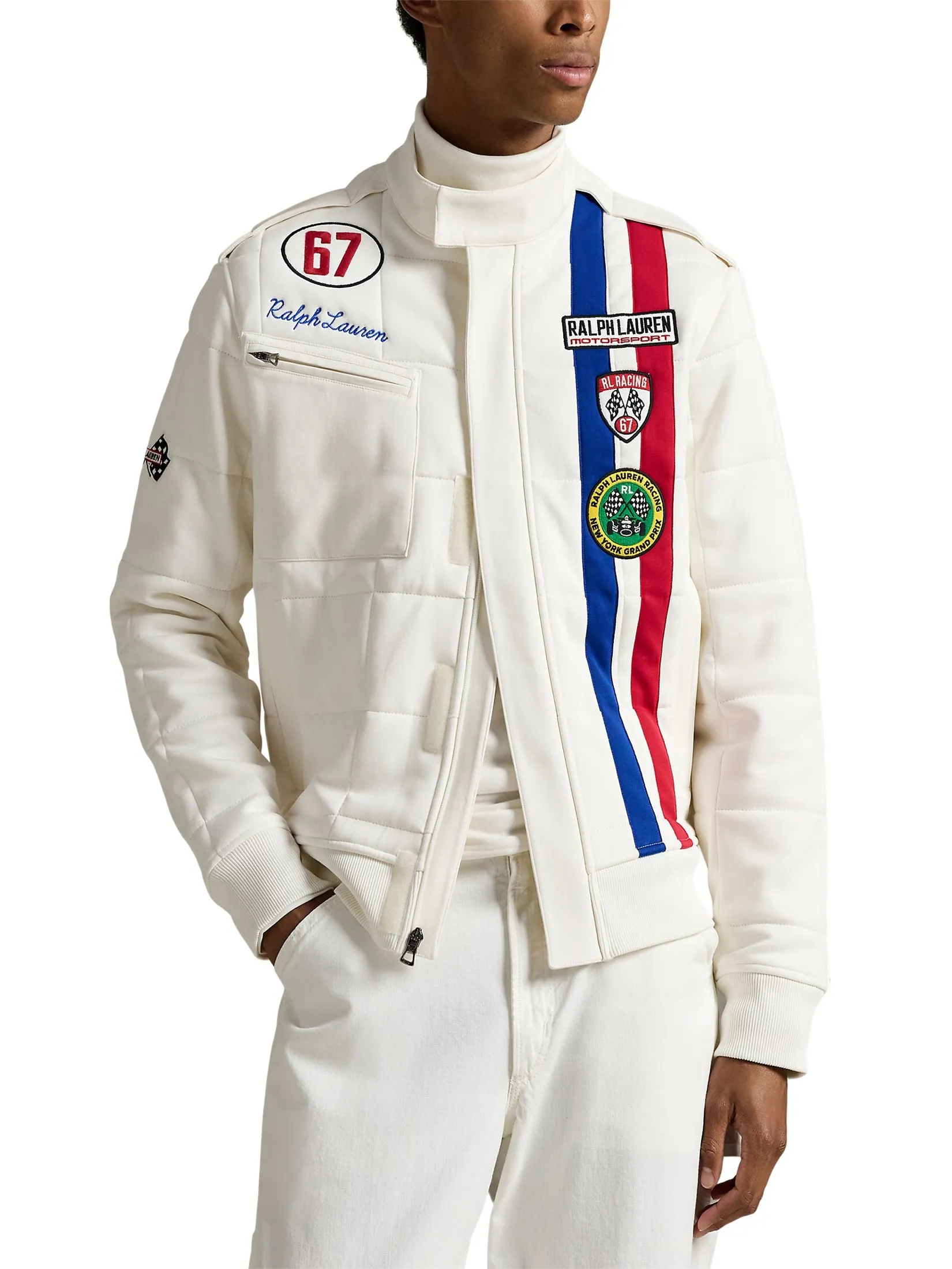 POLO RALPH LAUREN Jacket Men MNPOKNI16824496 White