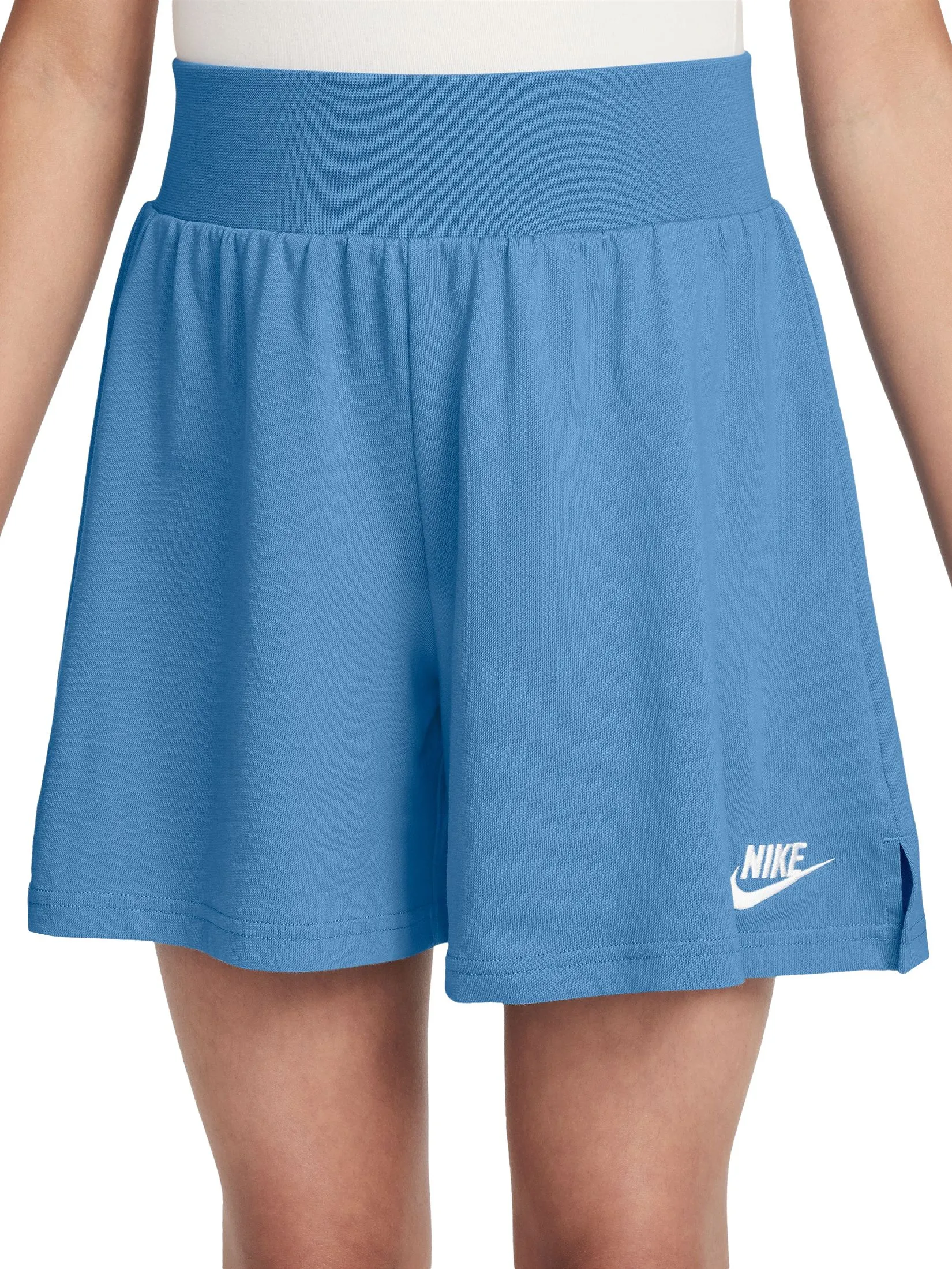 NIKE KIDS Girl Short Jersey LBR Blue Beyond/White