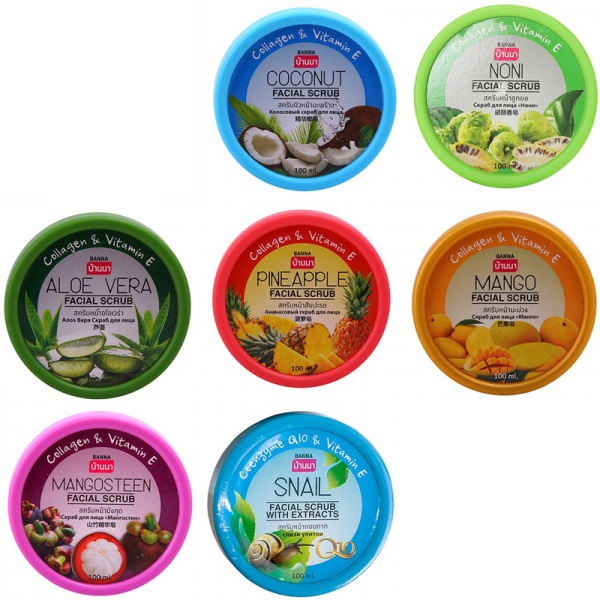 Травяной скраб для лица Banna 100 мл