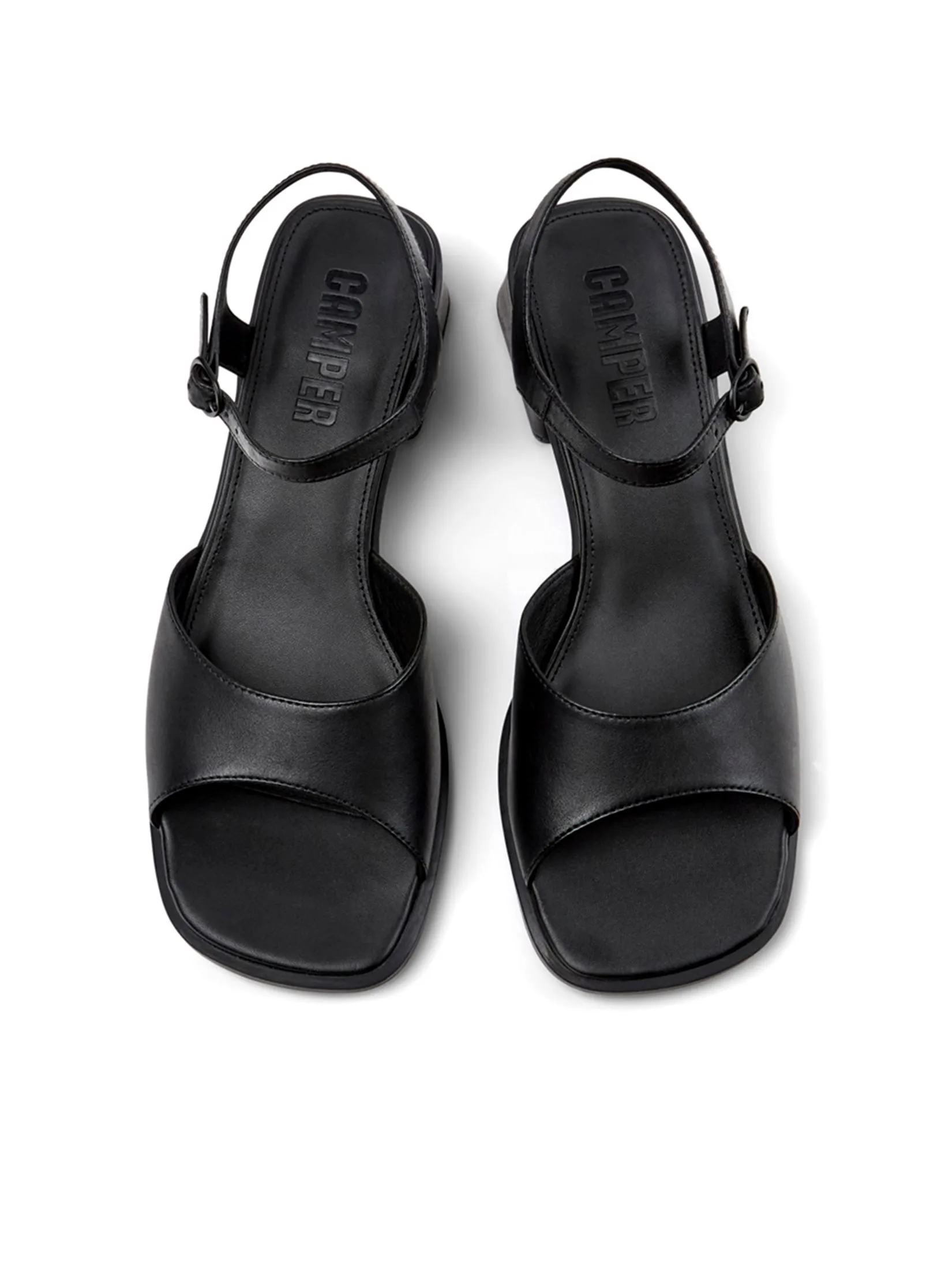 CAMPER Women Heels Shoes Kora Sandal Black