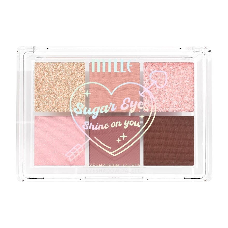 Mille Sugar Eyes Eyeshadow Palette 5g 02 - 01 My Hype
