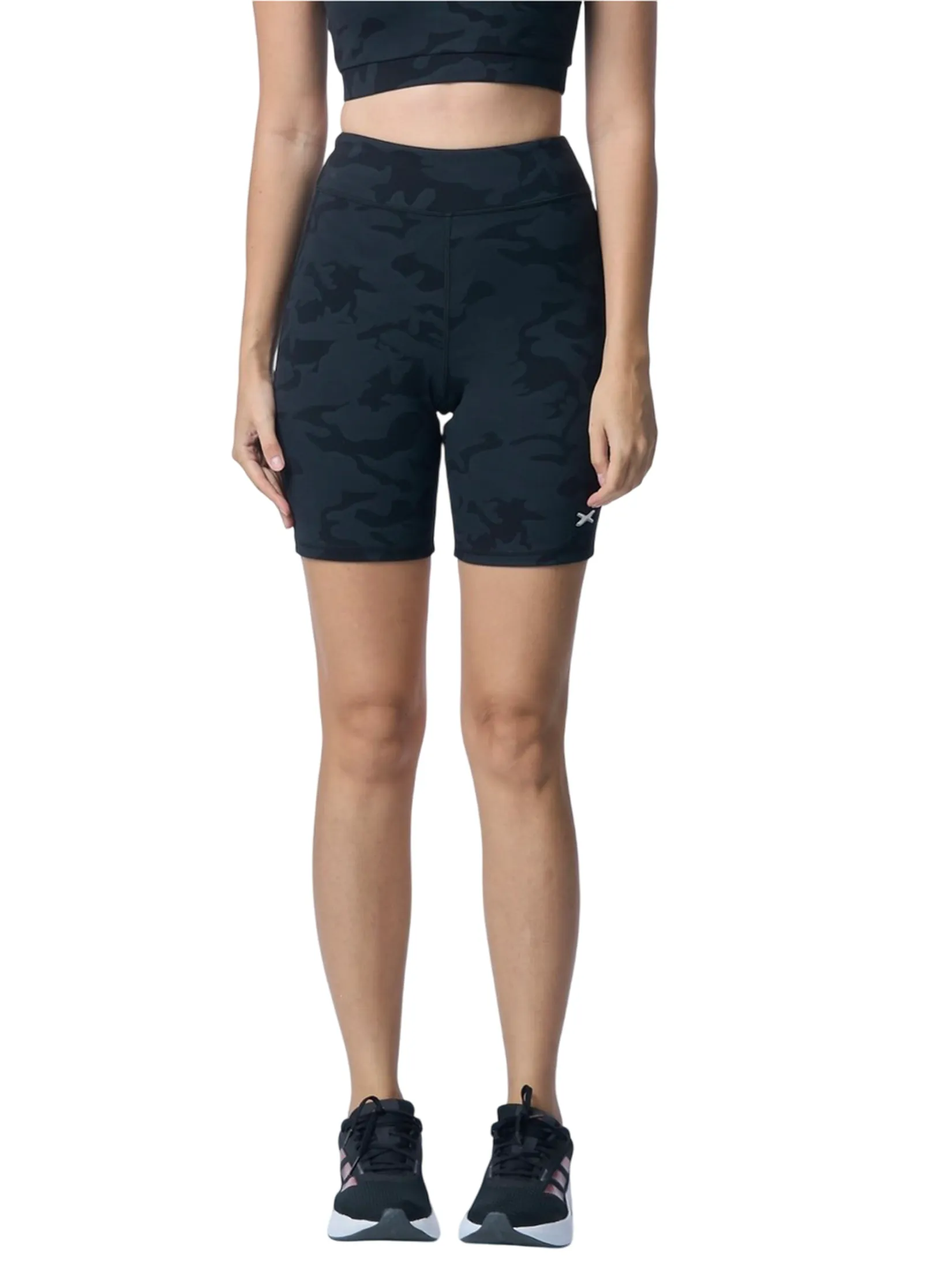 XOLO Black Women CAMO SHORTS (039036)