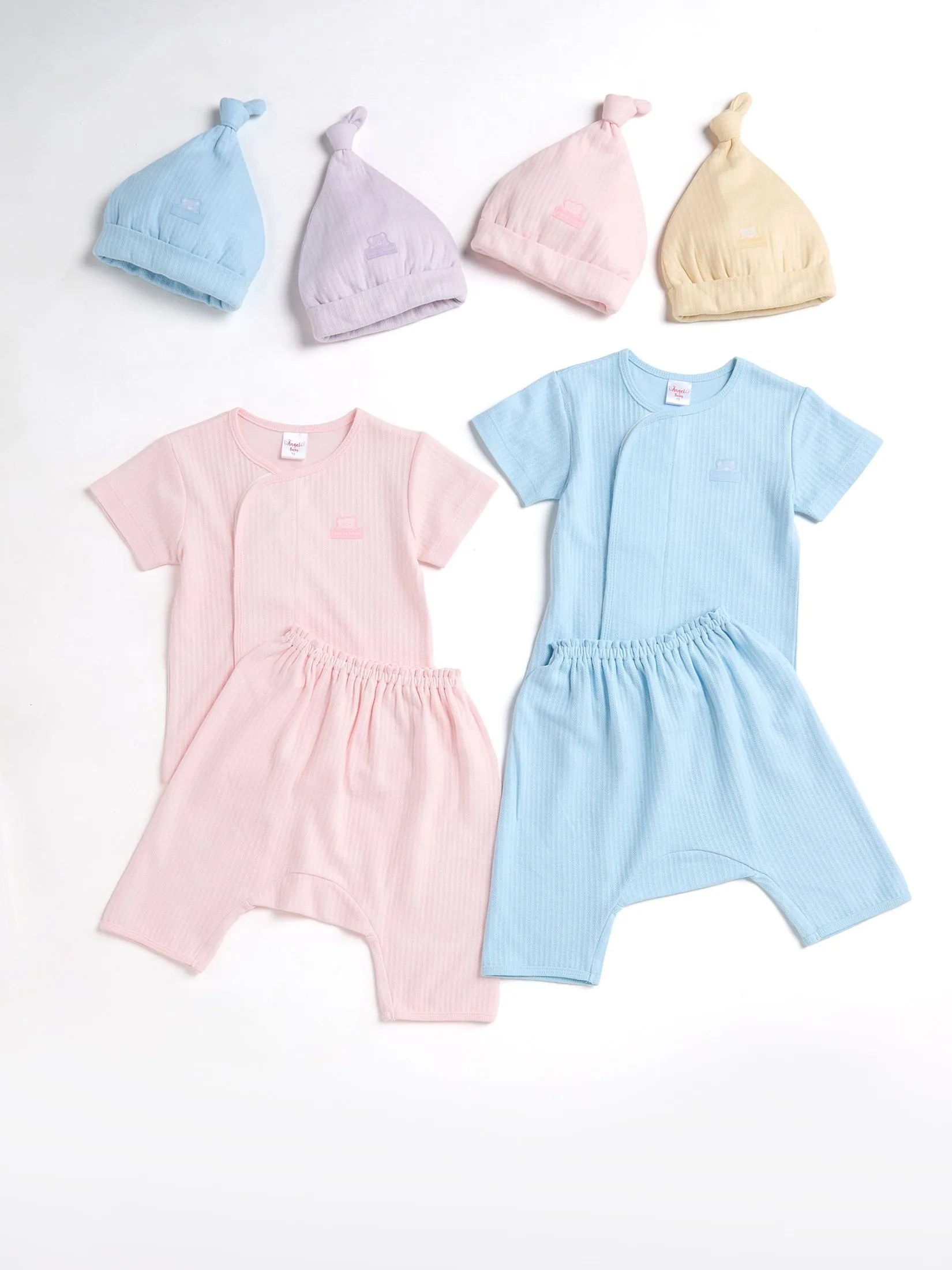 ANGEL BABY Infant Wrap Shirt Short Sleeves