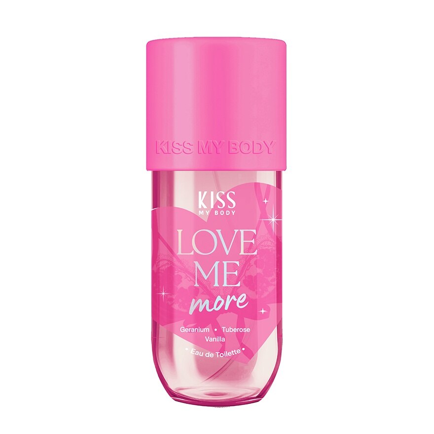 Kiss My Body Eau De Toilette Love Me More 88 Ml. - Pink