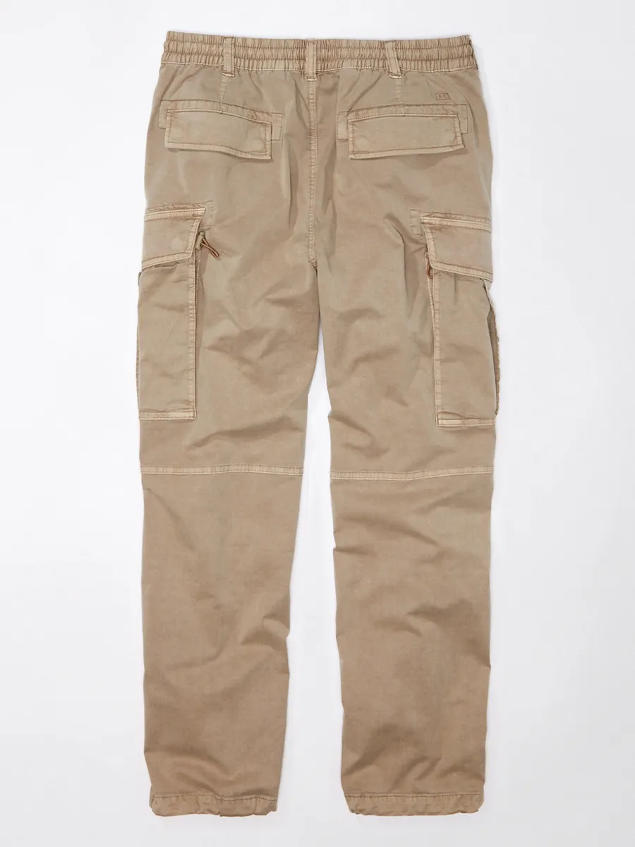 AMERICAN EAGLE MEN 4878 XAVIER PARACHUTE PANT 212 KHAKI