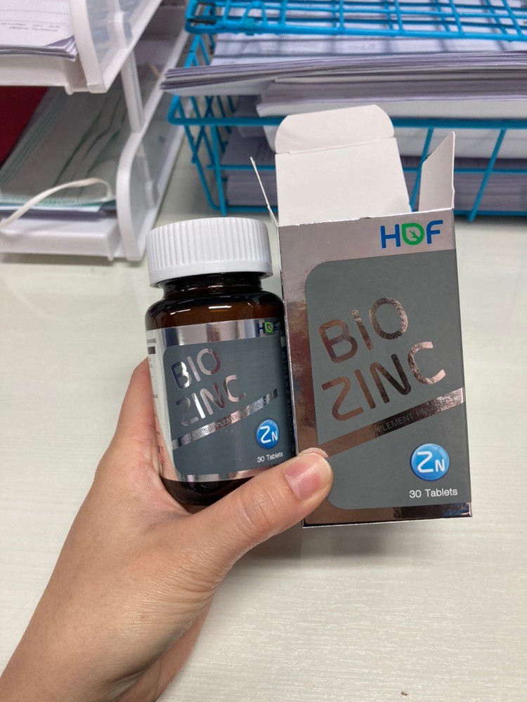 Хелатный цинк 75 мг против акне BIO ZINC HOF 30 таблеток