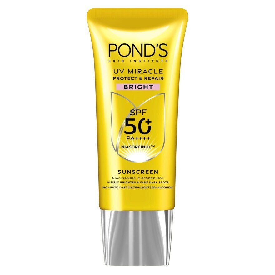 Pond'S UV Miracle Protect  Repair Bright SPF 50+ PA++++ 30 G. - Pink