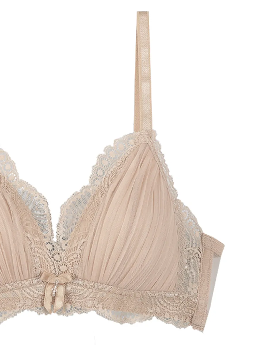 BSC LINGERIE Women Bra Wireless BB3358BE Beige