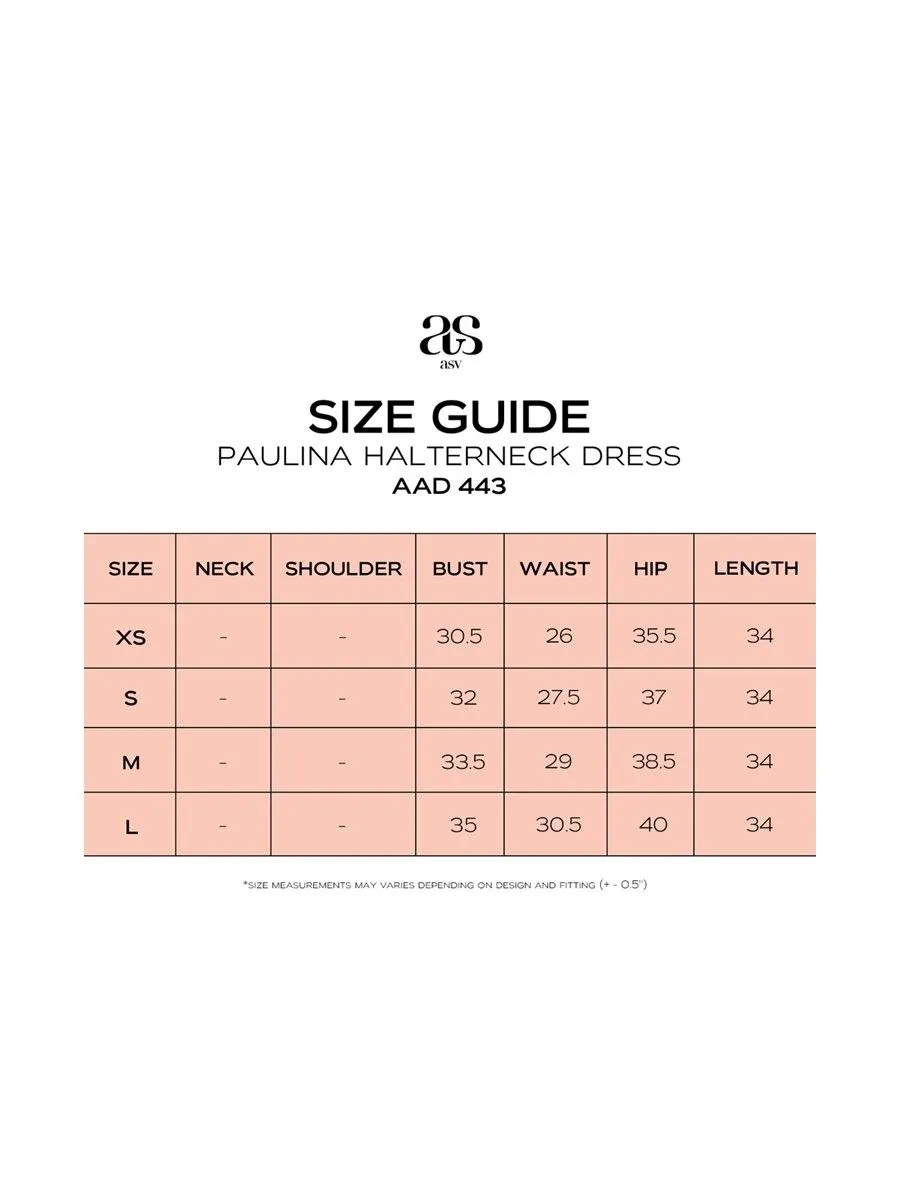 ASV ( SS24 )Paulina Women Halterneck Dress Lavender