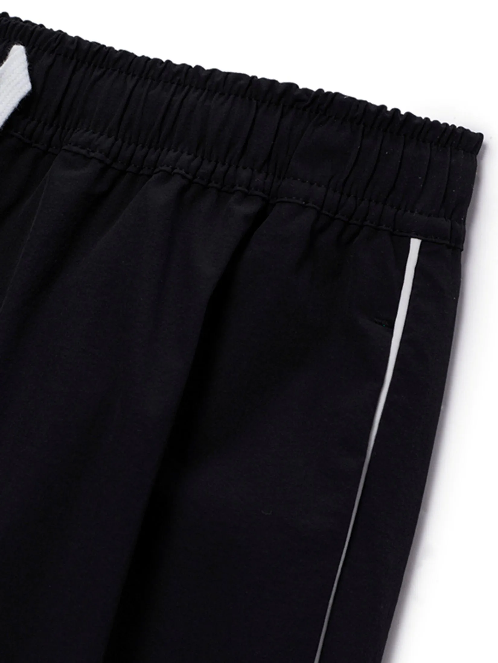 GIORDANO Women's Wide Leg Woven Pants (Snoopy) Black