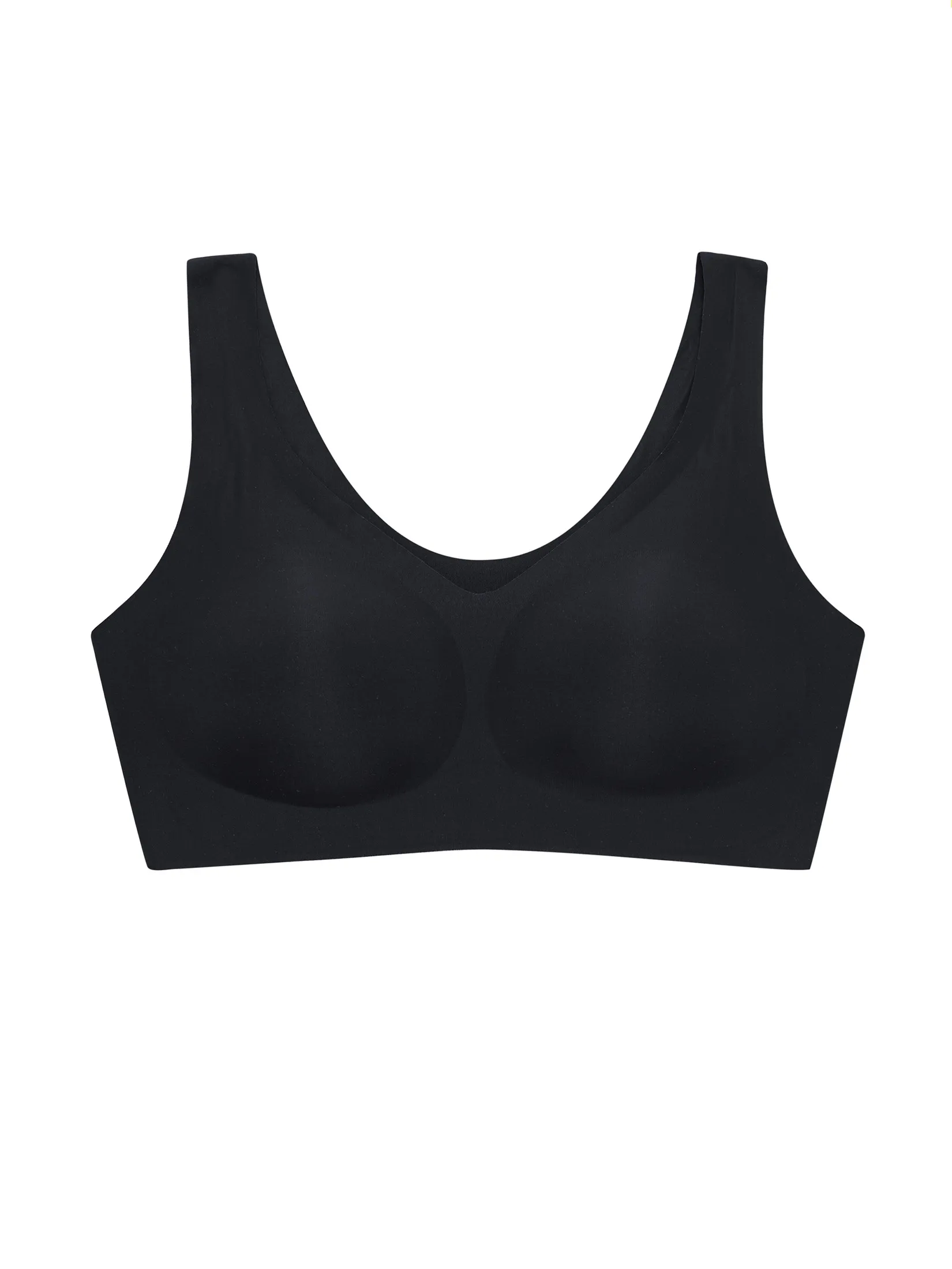SABINA [Online Exclusive] Perfect Bra Seamless Wireless Bra - Black