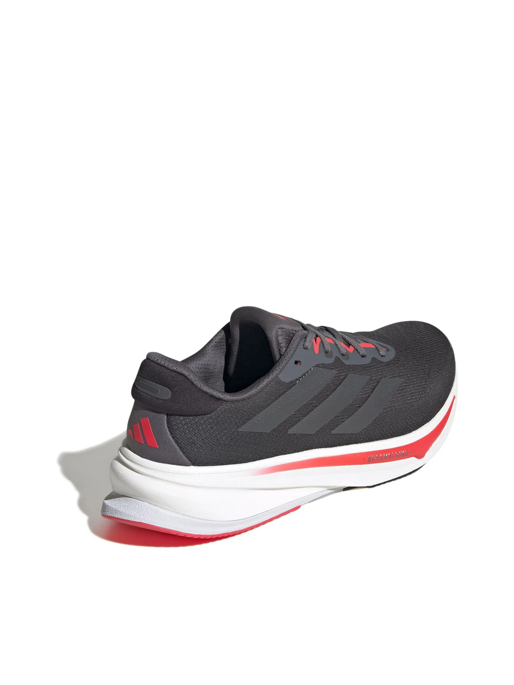 ADIDAS Men Running Shoes Supernova Rise 2 JQ4739 Grey Five / Night Metallic / Lucid Red