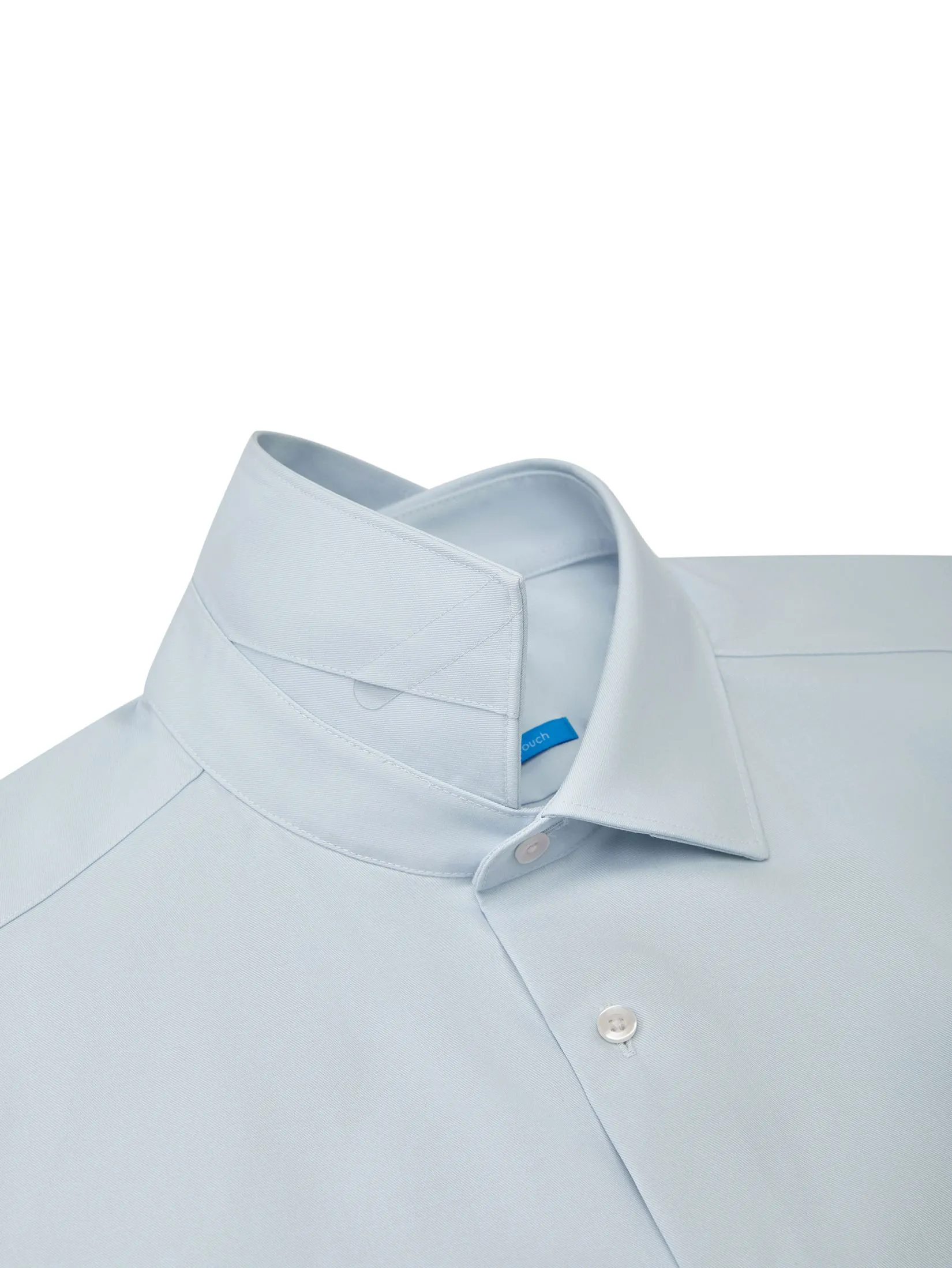 G2000 Men Clothing Non-Iron Silky Touch  Shirt Smart Fit - Blue