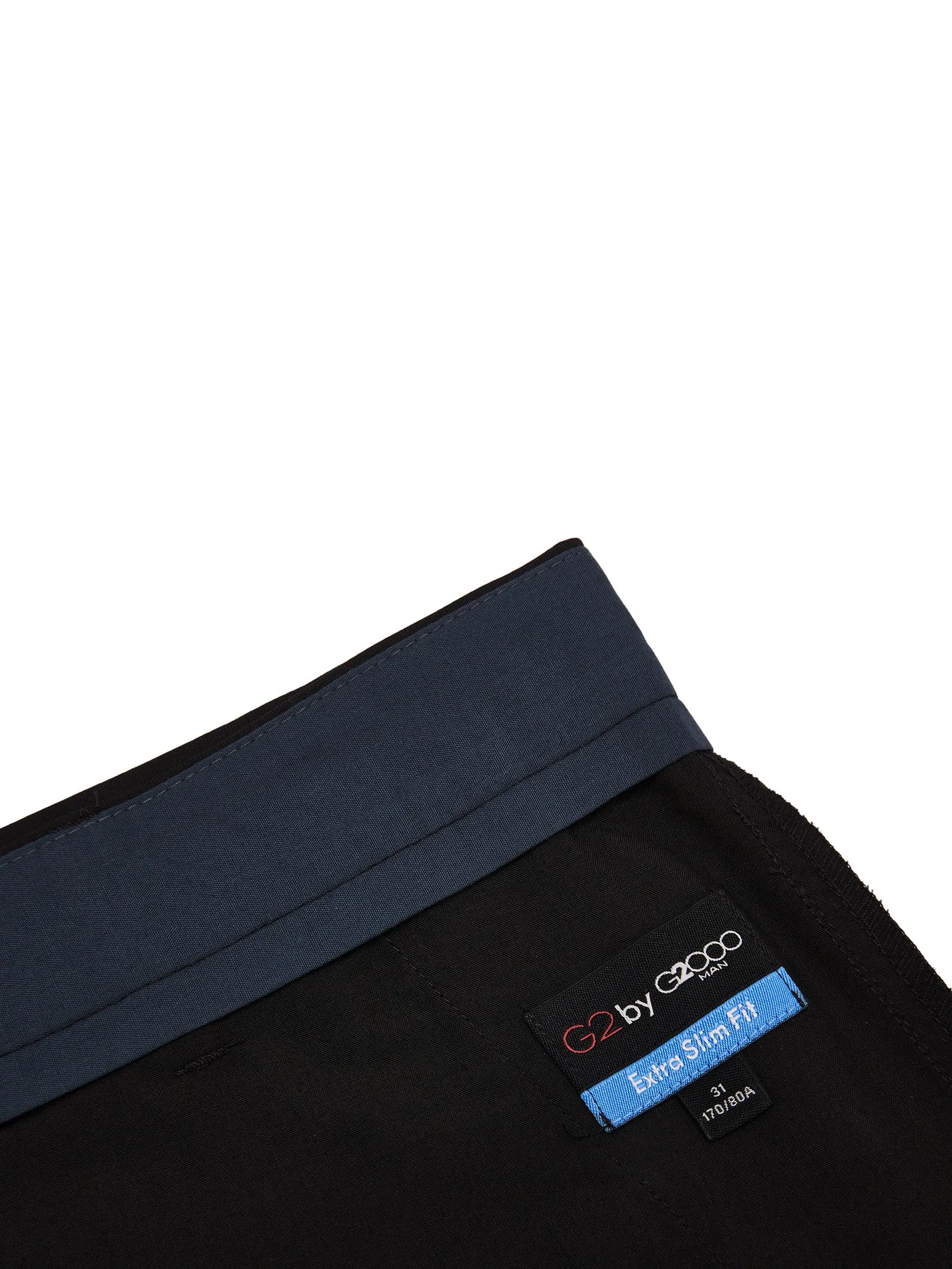 G2000 Men Clothing Casual Pants  Extra Slim Fit - Black