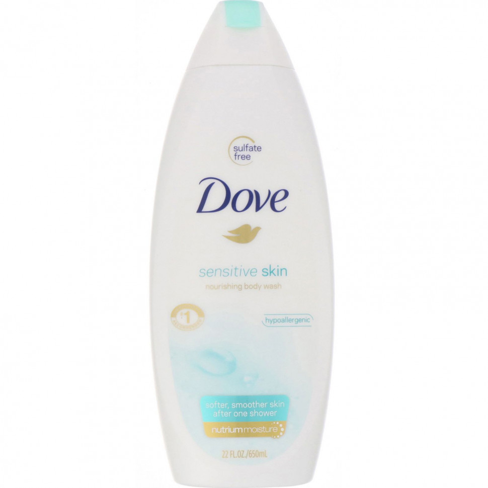 Dove, Гель для душа Sensitive Skin, 650 мл