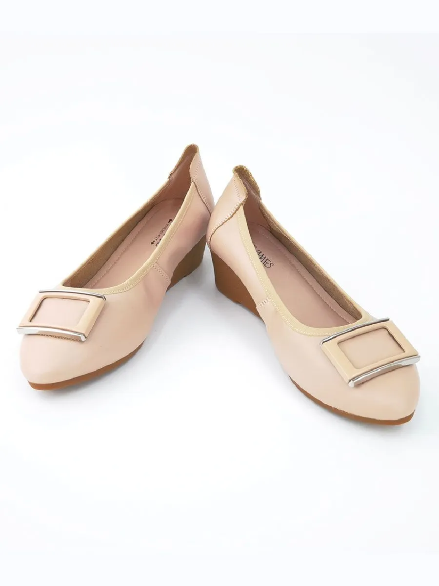 ST.JAMES WOMEN FLATS TOKYO BEIGE