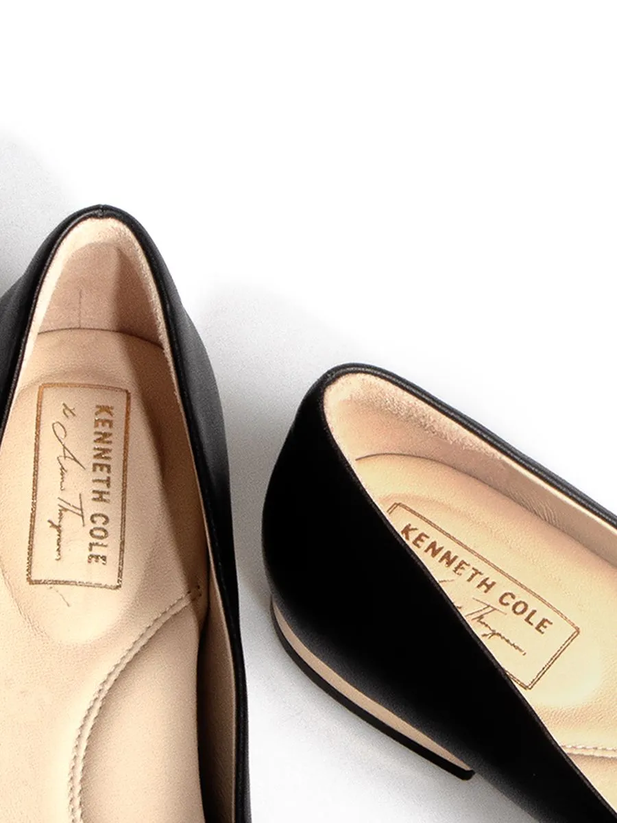 KENNETH COLE WOMEN FLATS ASTAIRE FLATS X ANNE THONGPRASOM / JET BLACK