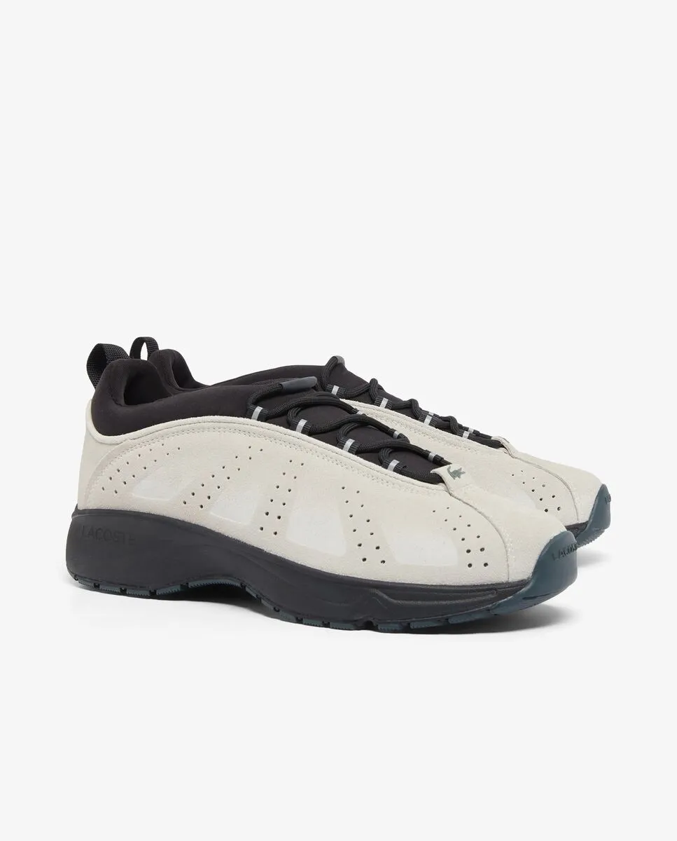 LACOSTE Men’s Audyssor Slip-On Suede Sneakers White