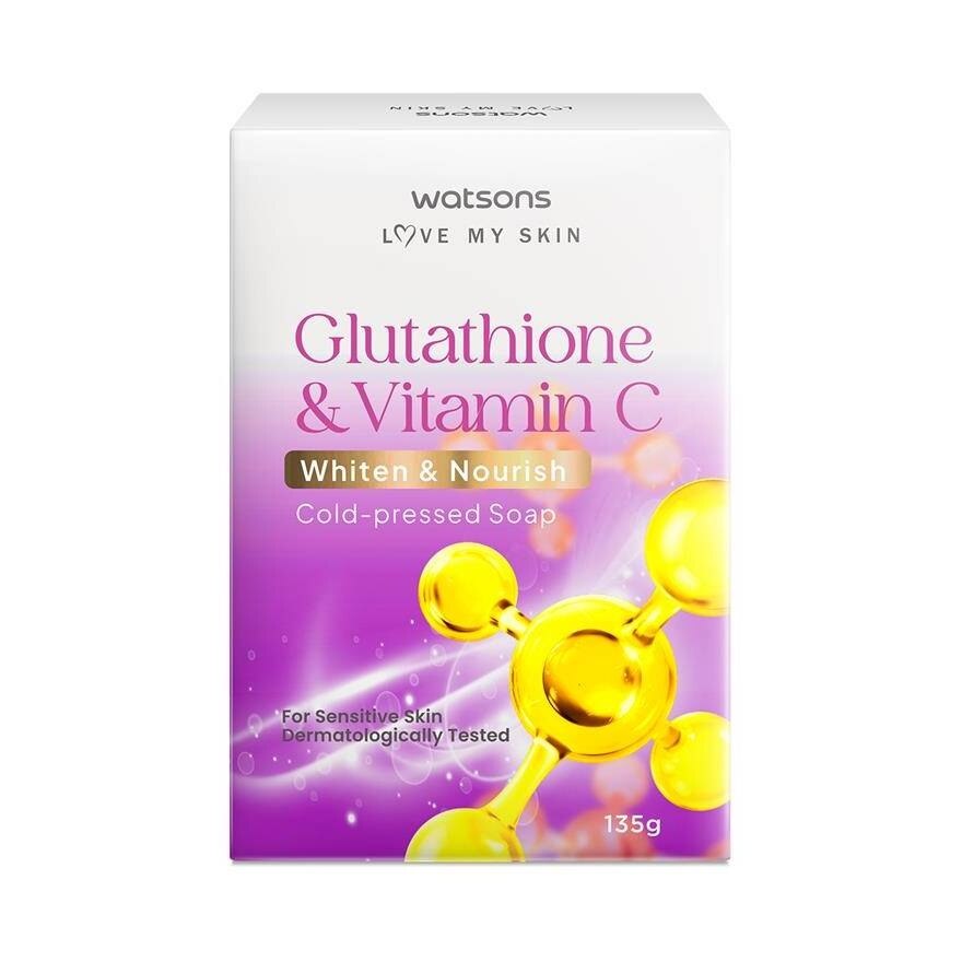 Watsons Glutathione Cold-Pressed Soap 135g.