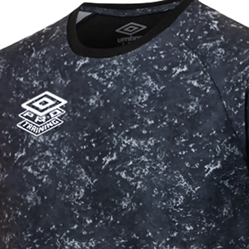 UMBRO Pro Training Graphic Men Football Jersey Grey - UM126AP888ENTH