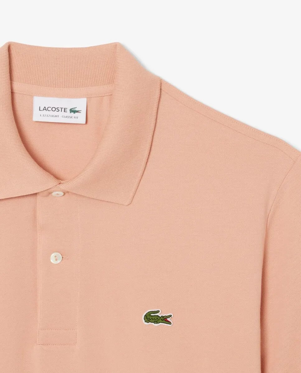 LACOSTE Classic Fit L.12.12 LIGHT Piqu  Polo Shirt Beige