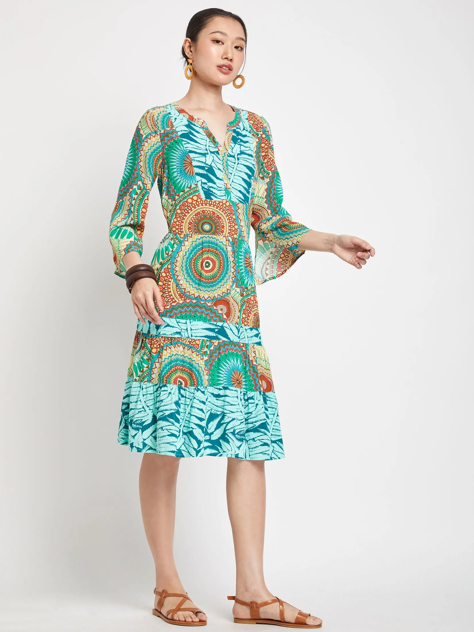 JOURNAL Women Dress Long Sleeves