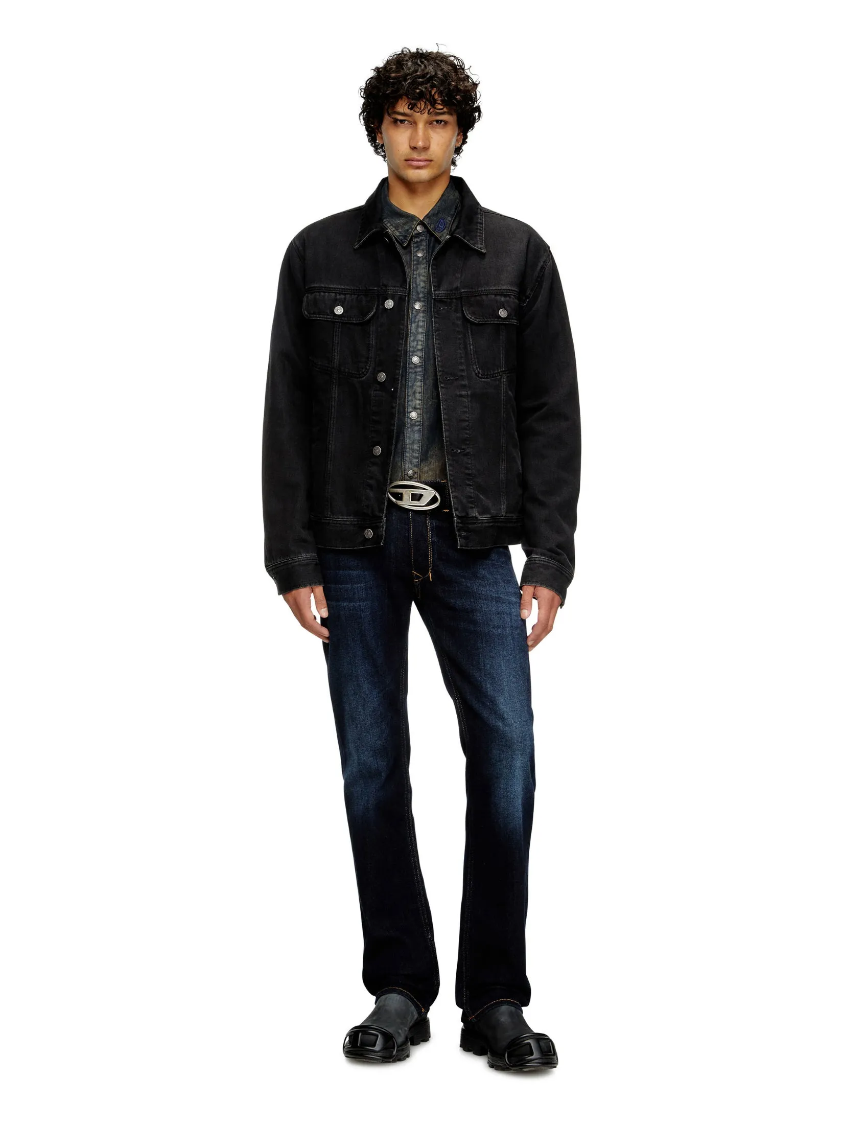 DIESEL Jeans Pants Men 1985 LARKEE L.30 TROUSERS Black