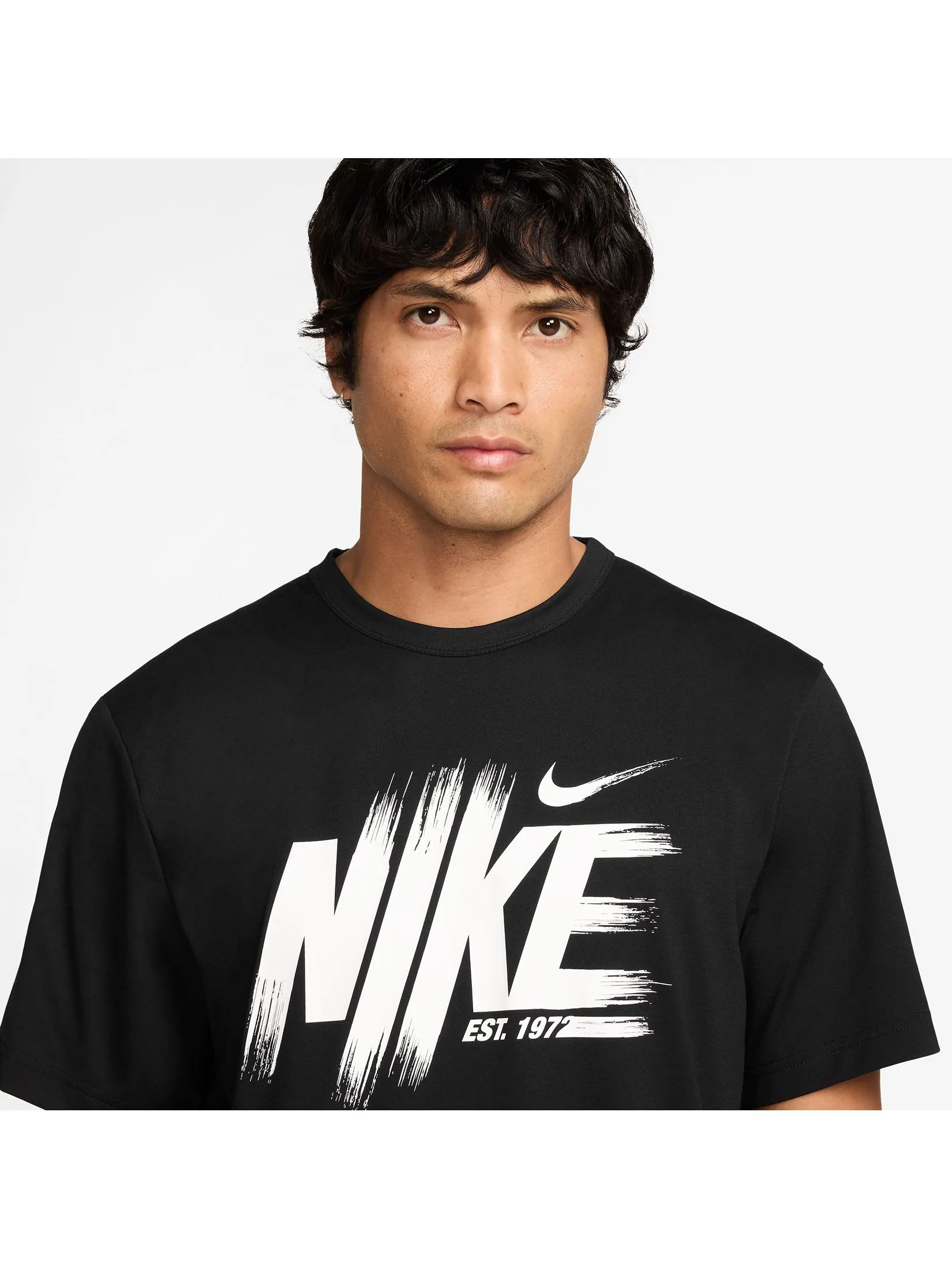 NIKE Men Top Hyverse Dri-Fit UV HV0382-010 Black/White