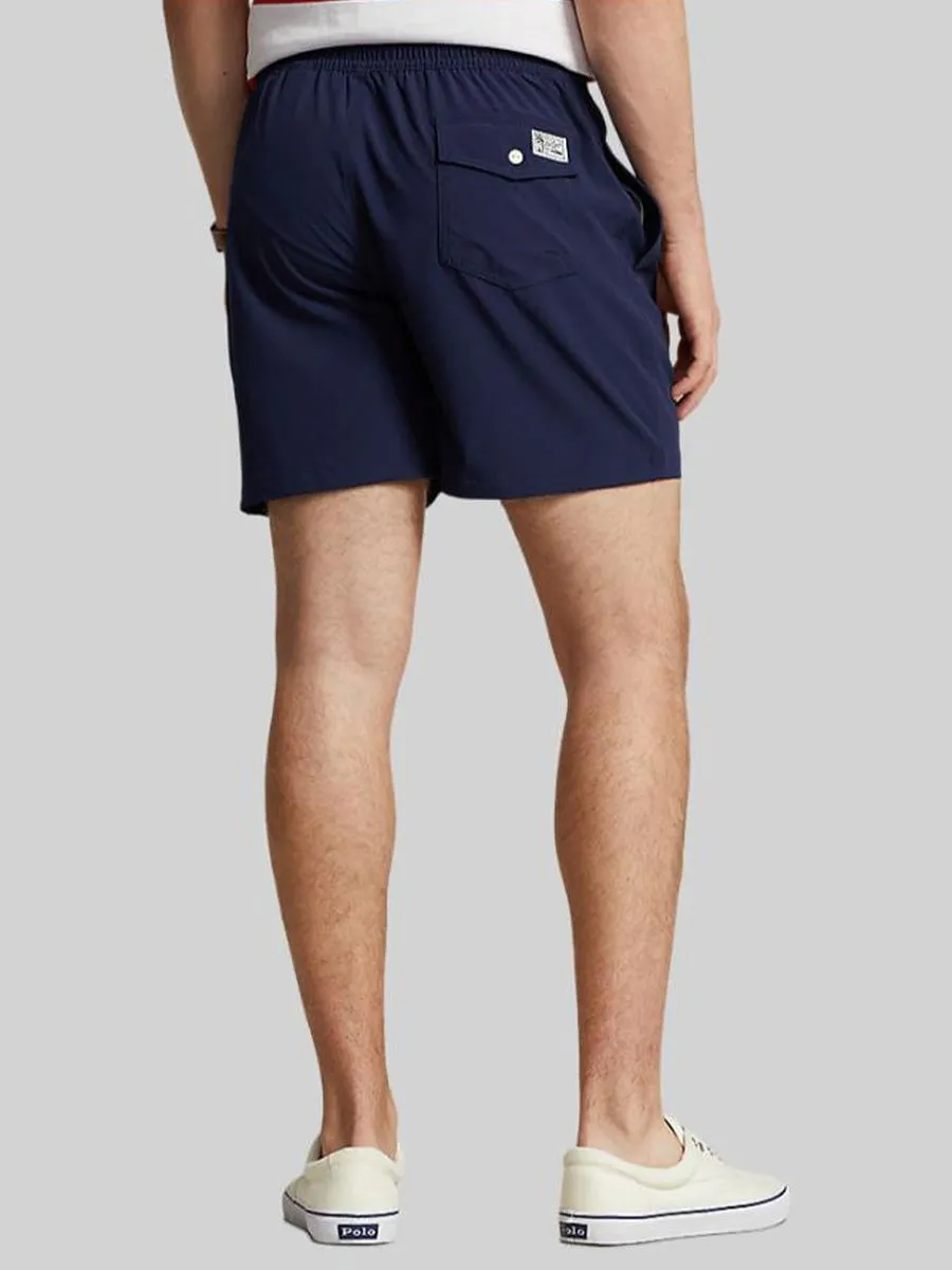 POLO RALPH LAUREN Men Trunks-5.75-Inch Traveler Classic Swim Trunk-Navy-410