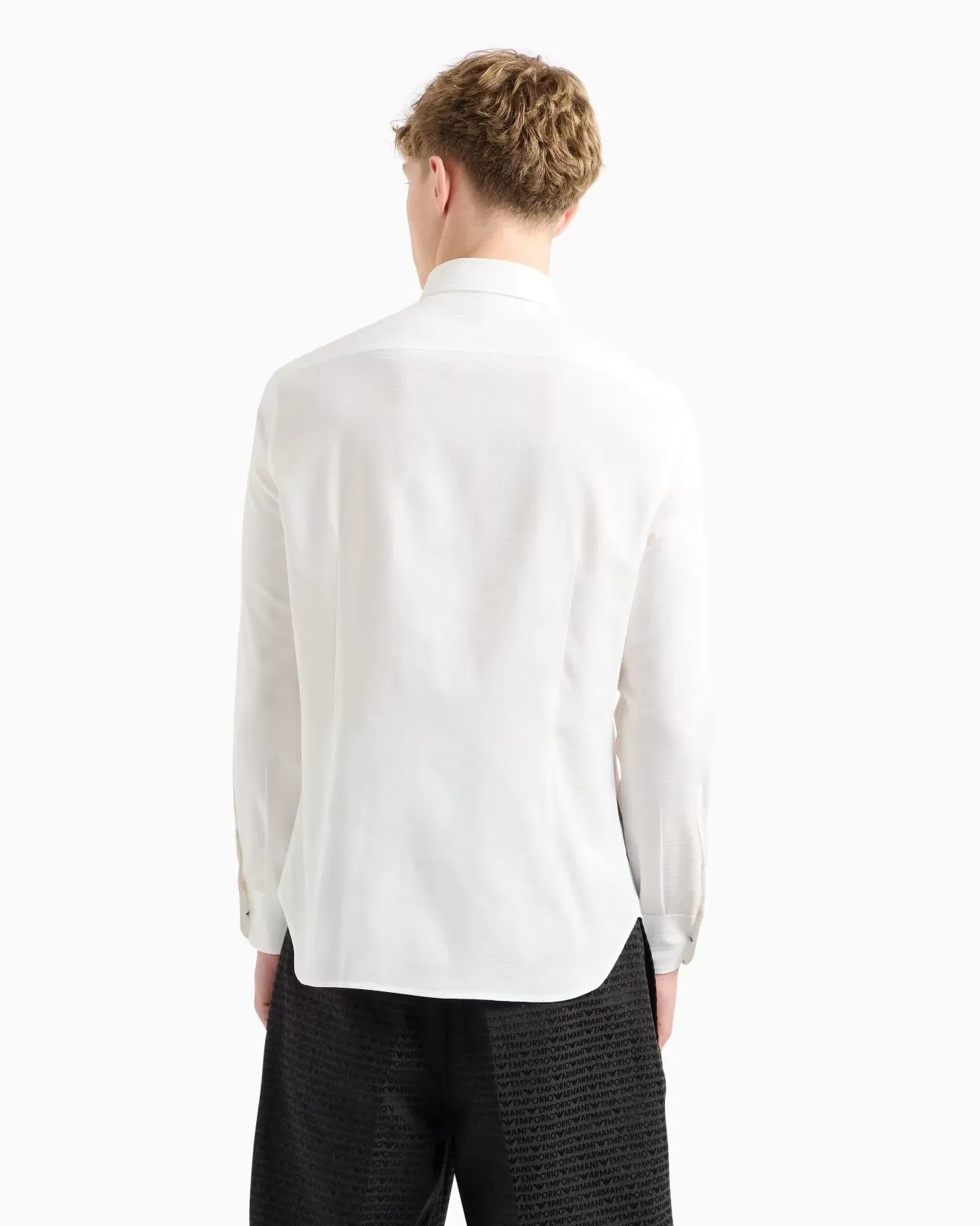 EMPORIO ARMANI Shirt Men EM001537-AF14341-F0093 Off-White