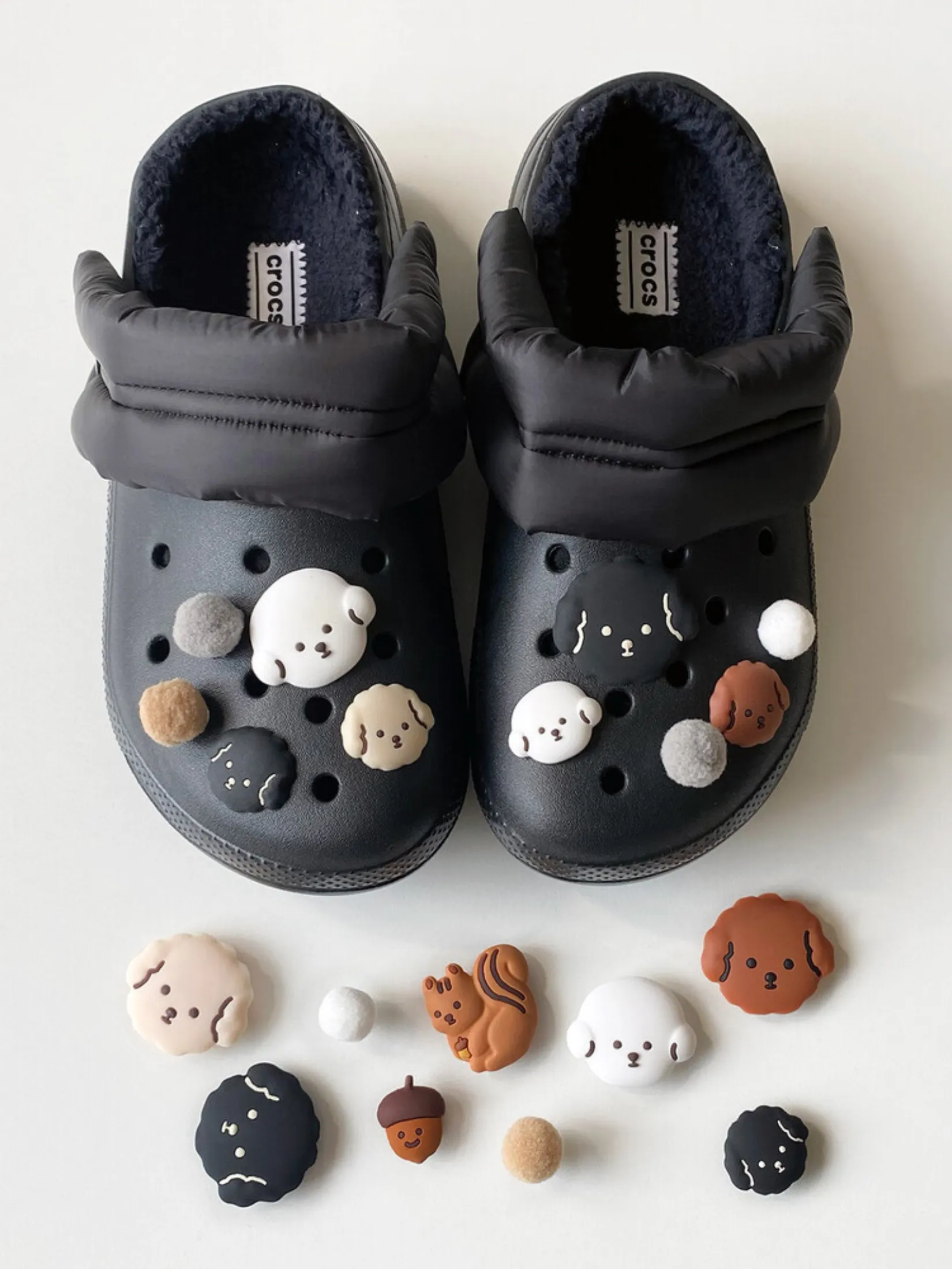 MILL AND MOI MNM Silicone charm - White Bichon (L)