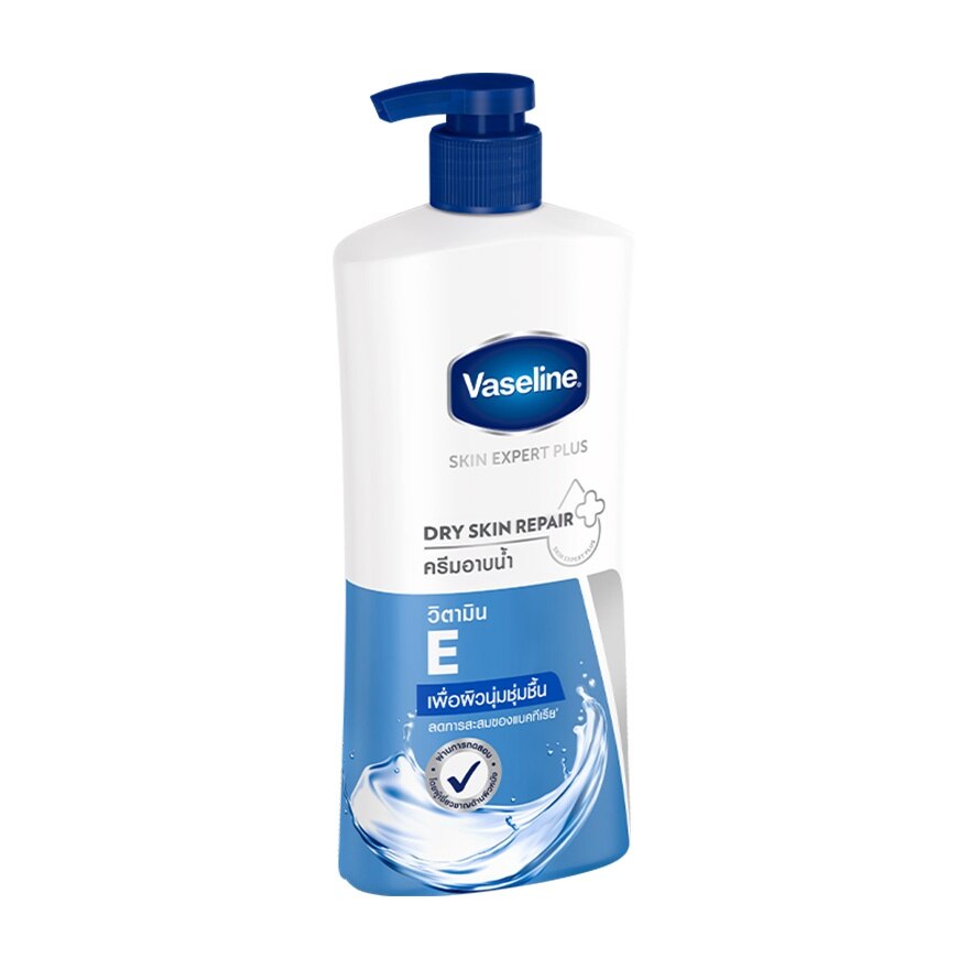 Vaseline Body Wash Skin Expert Plus Dry Skin Repair 430 Ml. ครีมอาบน้ำ