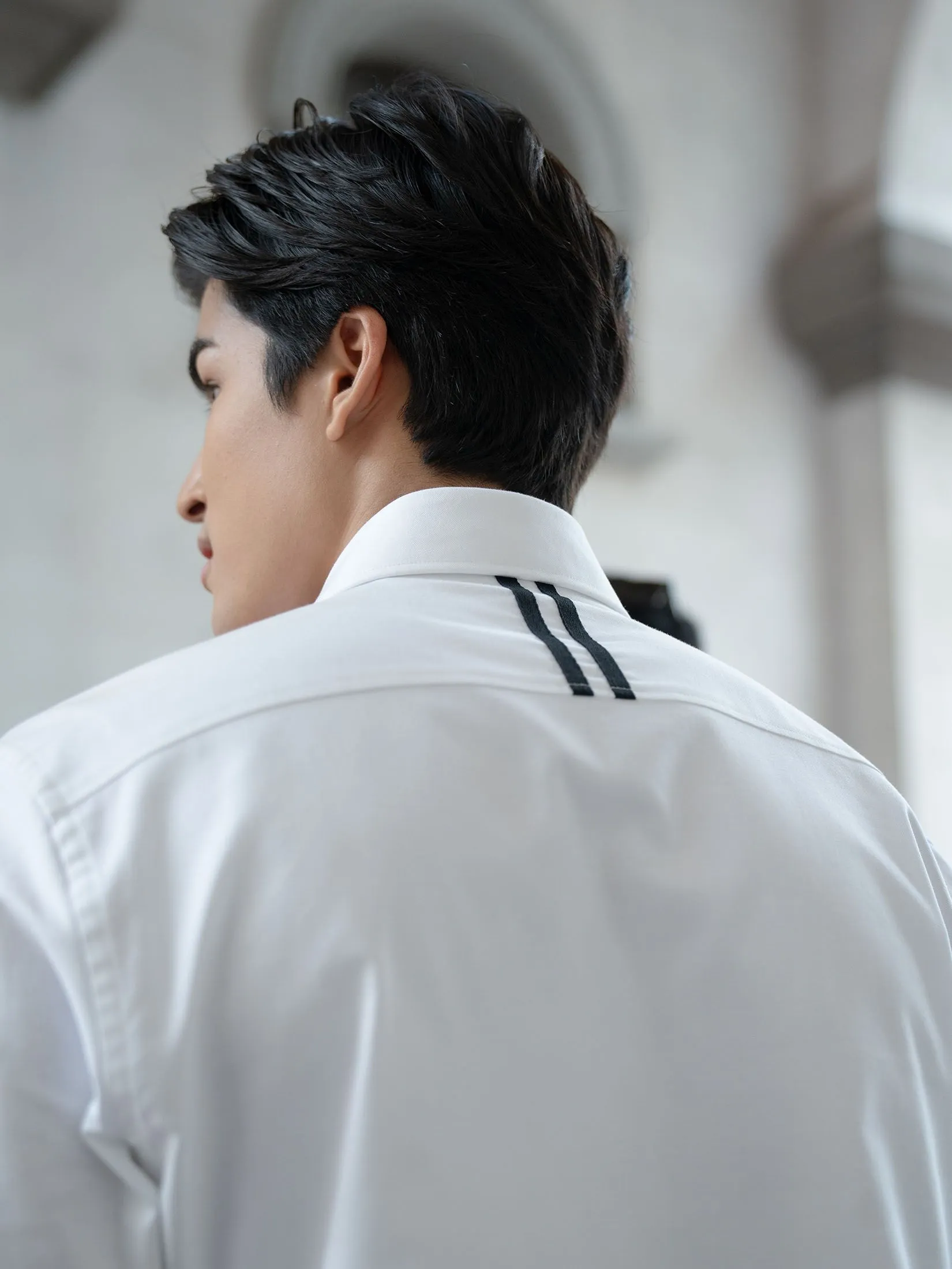 ARROW Men's Long sleeve shirt Smart  Fit  Wite  MACM827-WH