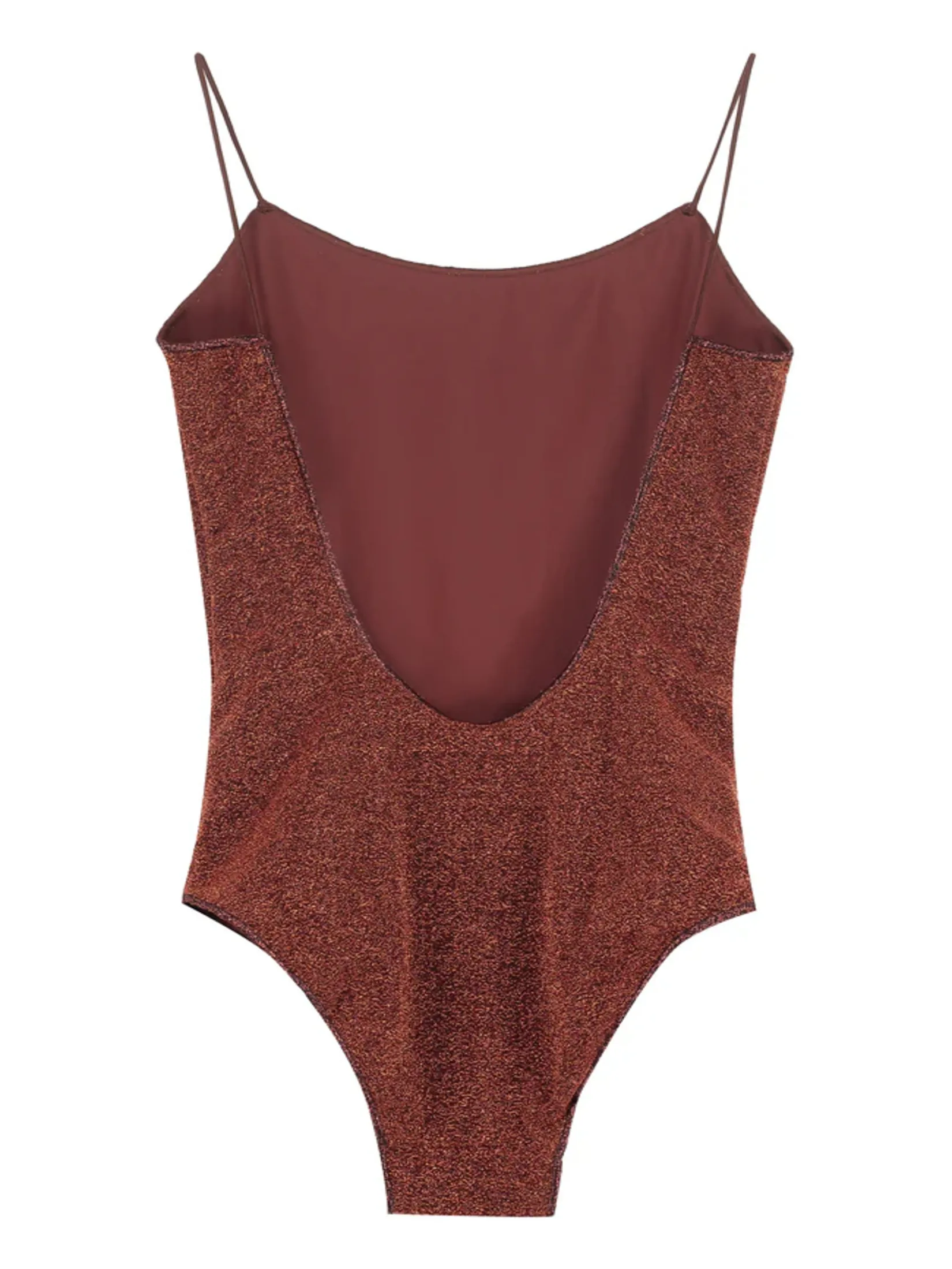 OSEREE LUMIERE MAILLOT IN BROWN
