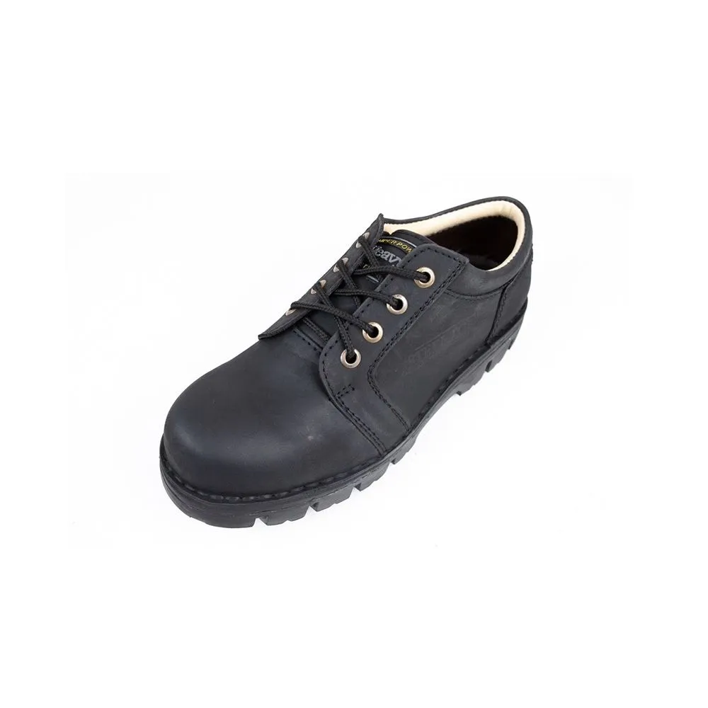 HEAVY Black Safety Leather Shoes VC3742