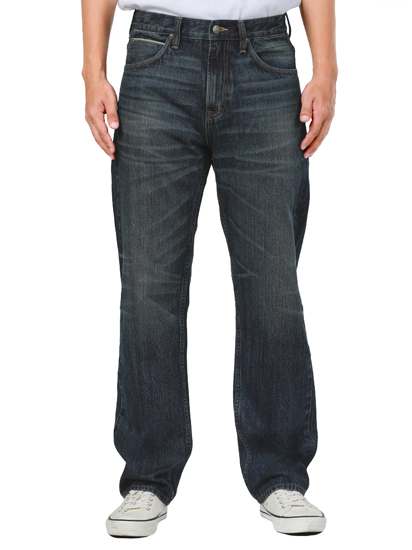 LEE Men s Jeans Lee Riders Collection Mid Dean Fit Mid Indigo