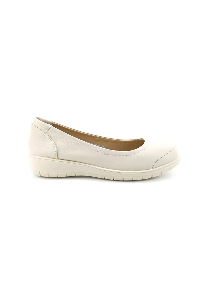 ST.JAMES Women flat shoes LIMA-WHITE