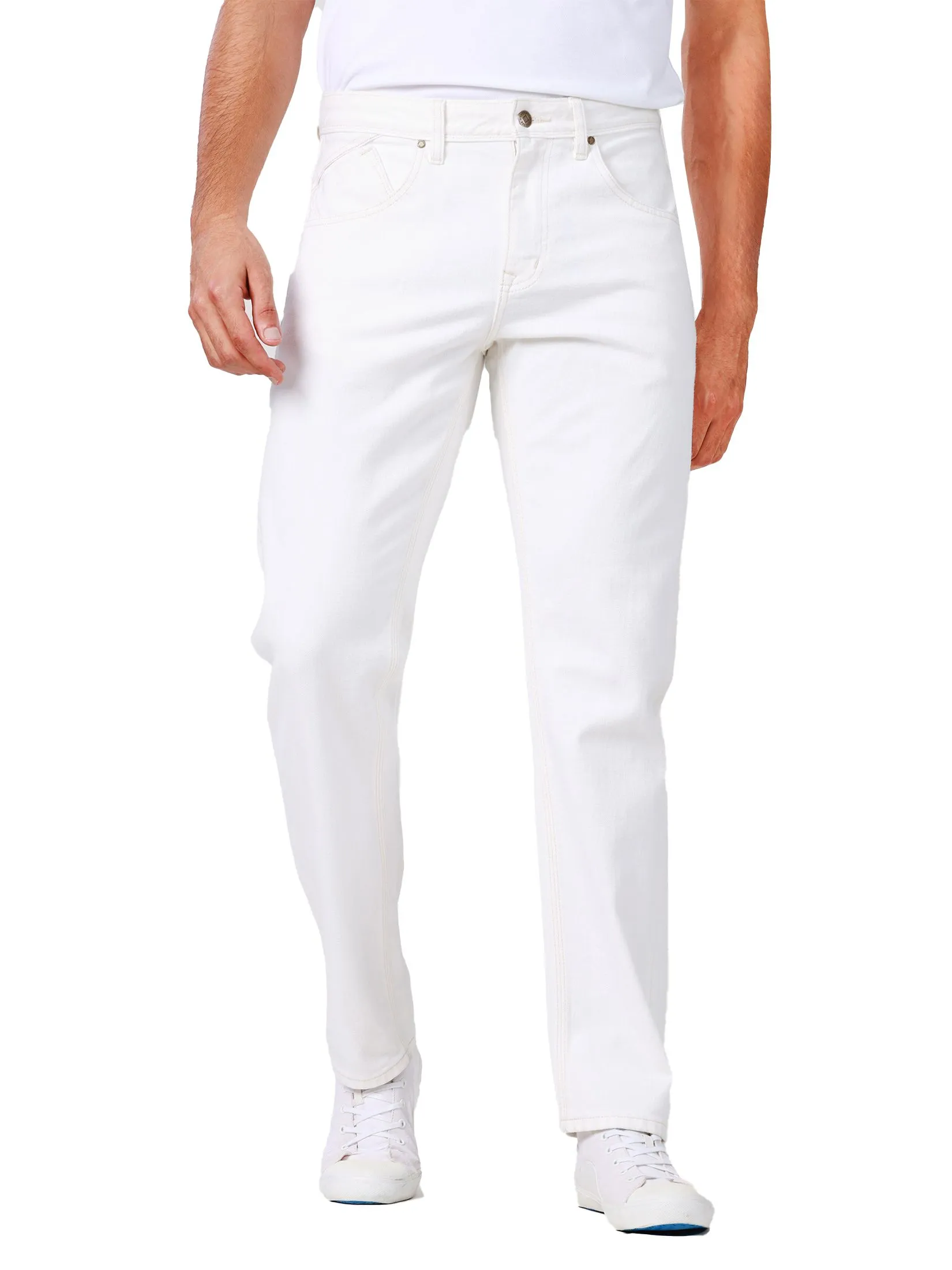 JOHN HENRY Men's Jeans (Regular Fit) DENIM Off-White