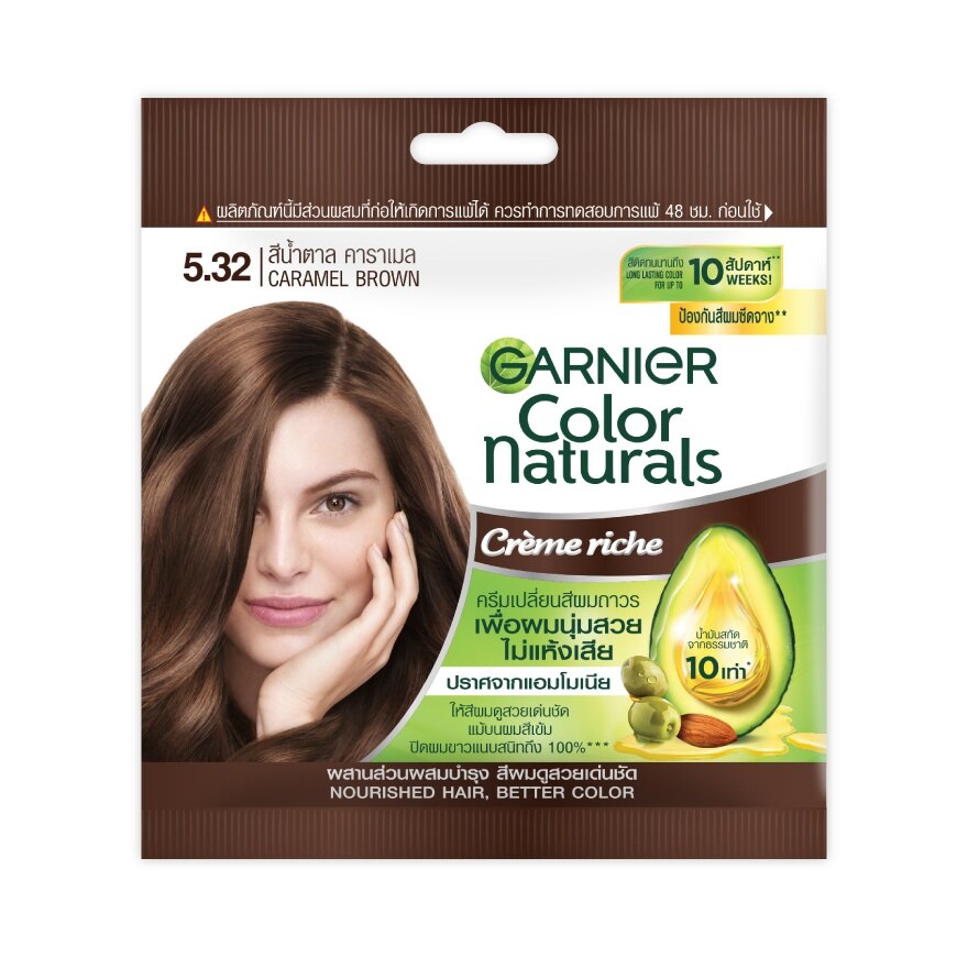 Garnier Color Naturals 5.32 Caramel Brown - Caramel Brown