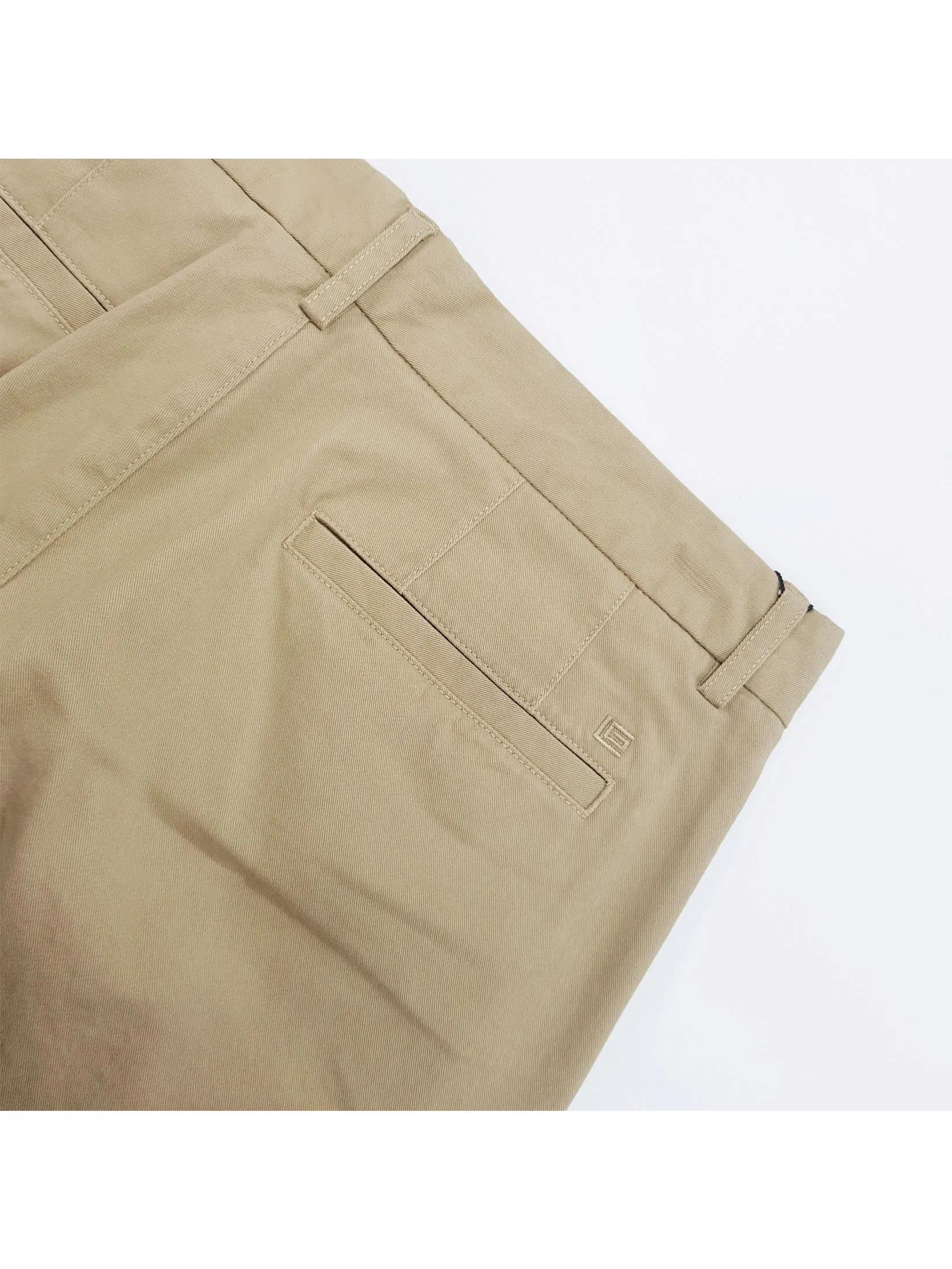 GUY LAROCHE MENWEAR Men’s Pants – Soft Touch, Comfortable, Structured Fabric, Slim Fit, Beige – Model BSC6301P5BE