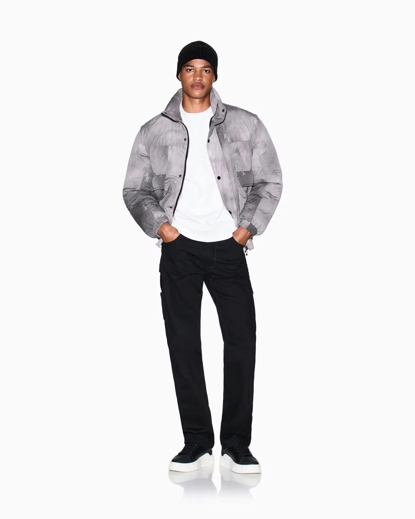 ARMANI EXCHANGE Sweatshirt Male XM001371-AF13047-U0009 Off-White