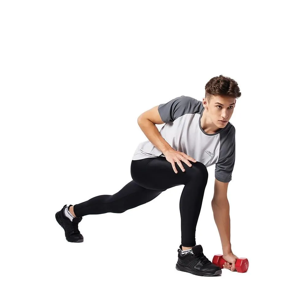 SPANDEX Black/Black-NS002LF-Compression Long pants