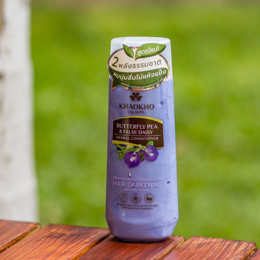 Органический кондиционер для волос с синим чаем Khaokho 180 мл
