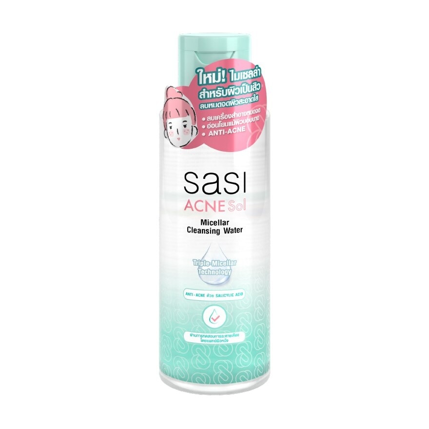Sasi Acne Sol Micellar Cleansing Water 100g.