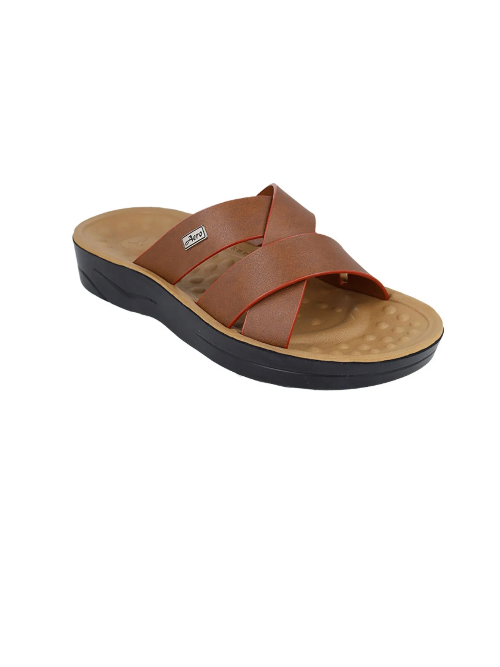 AEROSOFT Men Sandals SM3035 - Light Brown